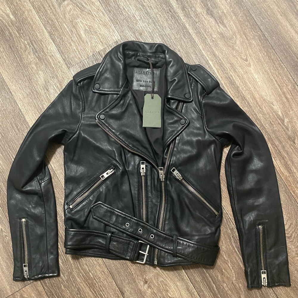 All Saints Leather Jacket